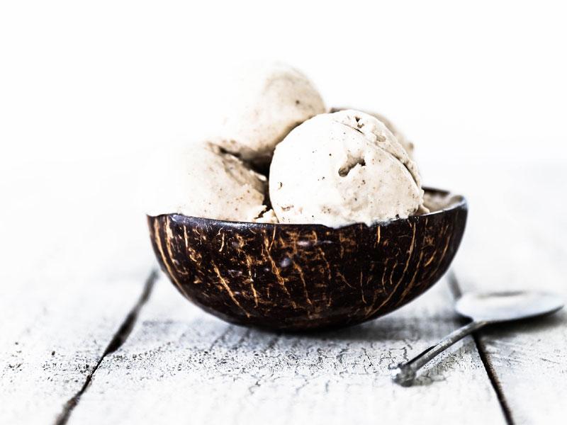 Banana Cardamom Coconut Yoghurt Ice Cream
