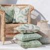 Cushion Cover-With Piping-Cabana Palms Sage-45cm x 45cm