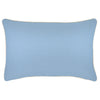 Cushion Cover-With Piping-Solid Pale Blue-35cm x 50cm