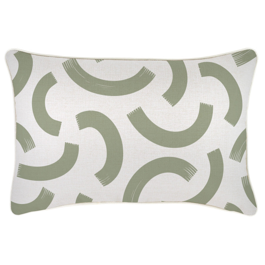 Cushion Cover-With Piping-Muse Sage-35cm x 50cm