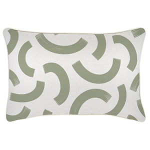 Cushion Cover-With Piping-Muse Sage-35cm x 50cm