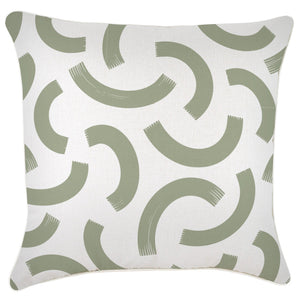 Cushion Cover-With Piping-Muse Sage-60cm x 60cm