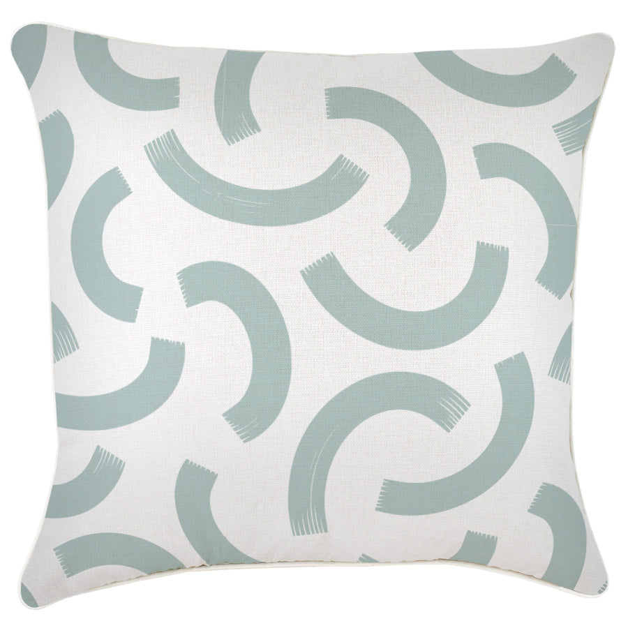 Cushion Cover-With Piping-Muse Seafoam-60cm x 60cm