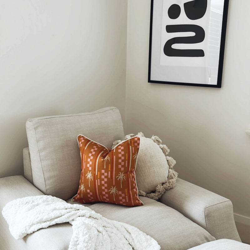 Cushion Cover-With Piping-Morocco-45cm x 45cm