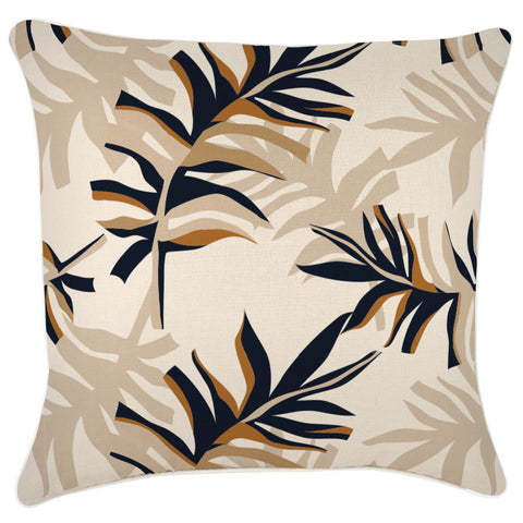Cushion Cover-Coastal Fringe Natural-Coastal Coral Beige-35cm x 50cm