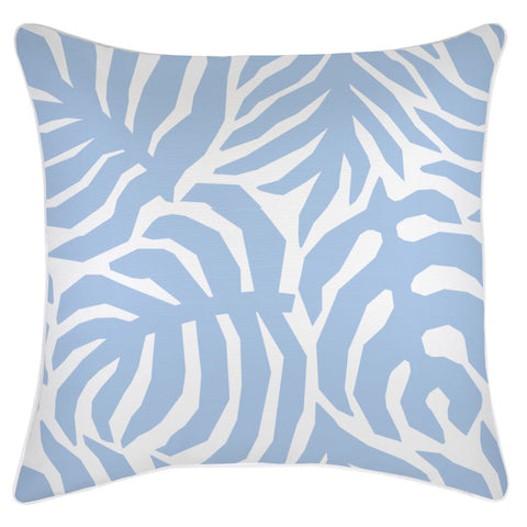 Cushion Cover-Coastal Fringe Deck-Stripe-Beige-45cm x 45cm
