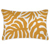 Cushion Cover-With Piping-Casa Palms Gold White-35cm x 50cm