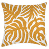 Cushion Cover-With Piping-Casa Palms Gold White-60cm x 60cm