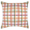 Cushion Cover-With Piping-Colour Mesh White-60cm x 60cm