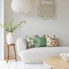 Cushion Cover-With Piping-Tiger Tree White-45cm x 45cm