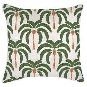 Cushion Cover-With Piping-Costa Del Sol White-60cm x 60cm