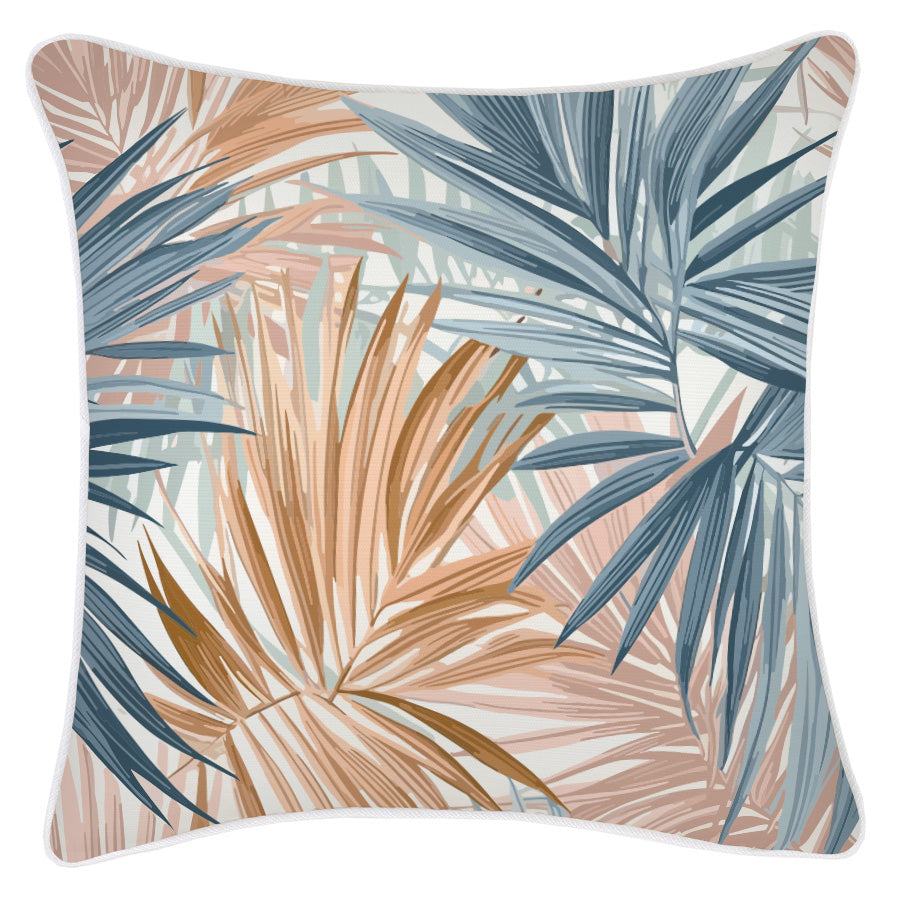 Cushion Cover-With Piping-Tenerife White-45cm x 45cm