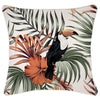Cushion Cover-With Piping-Tropical Toucan-45cm x 45cm