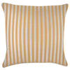 Cushion Cover-With Piping-Candy Stripe Mustard-60cm x 60cm