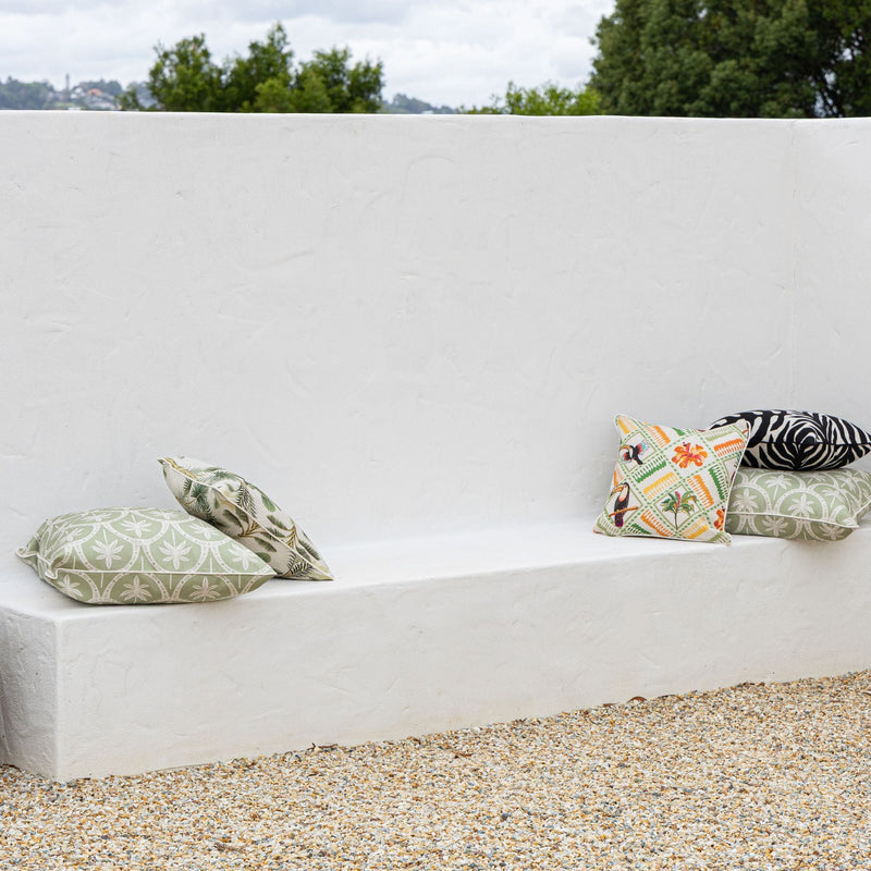 Cushion Cover-With Piping-Corfu Sage-60cm x 60cm