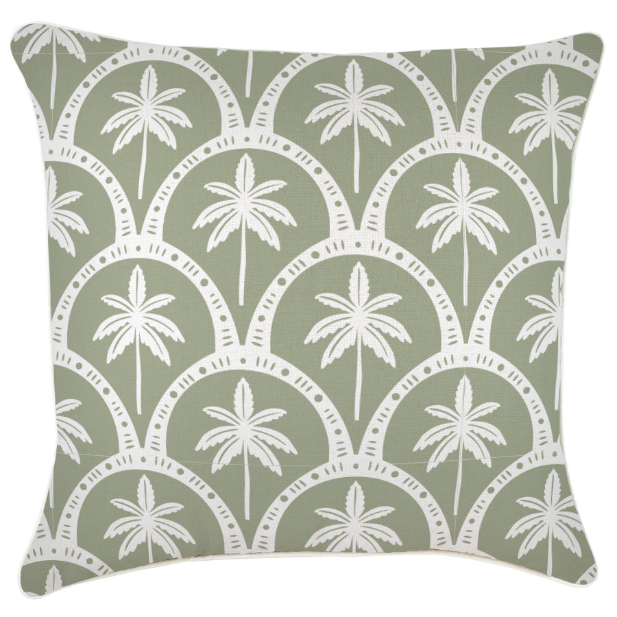 Cushion Cover-With Piping-Corfu Sage-60cm x 60cm