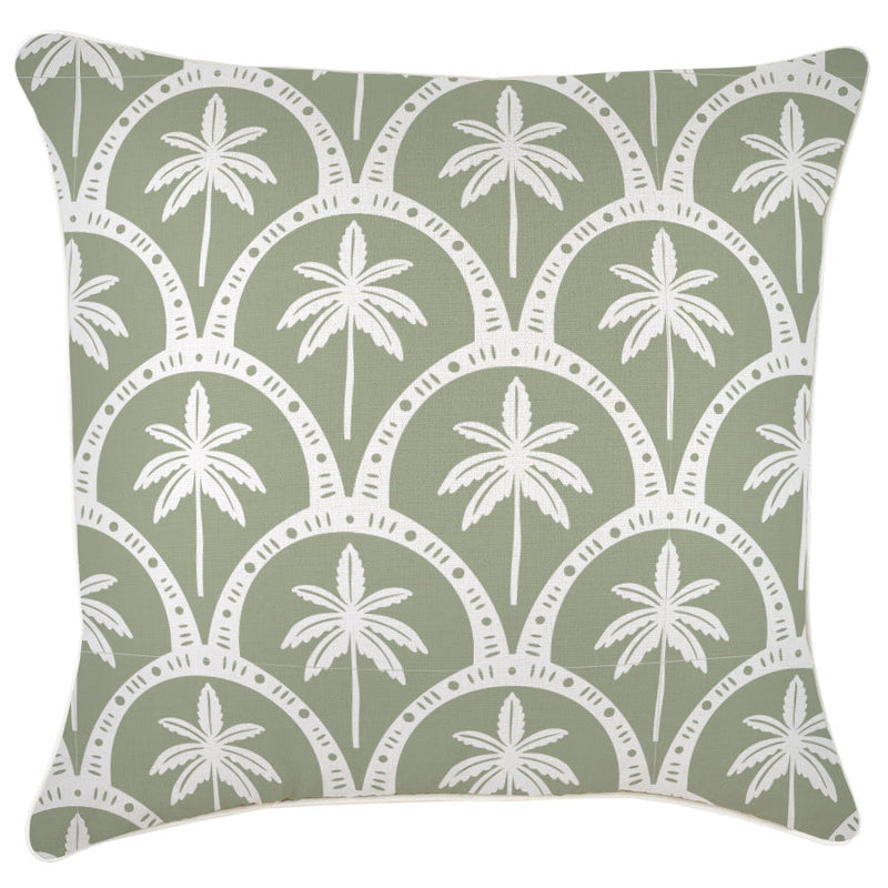Cushion Cover-With Piping-Corfu Sage-60cm x 60cm