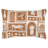 Cushion Cover-With Piping-Naxos Rust-35cm x 50cm