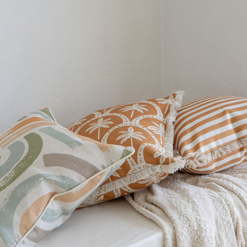 Cushion Cover-With Piping-Painterly-45cm x 45cm