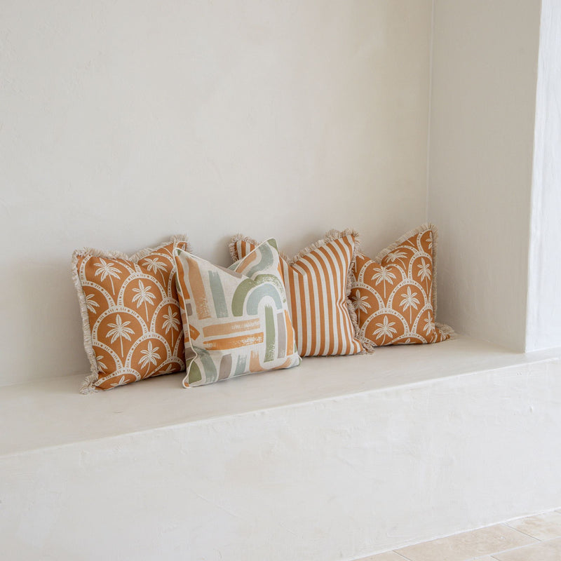 Cushion Cover-With Piping-Painterly-45cm x 45cm