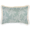Cushion Cover-Coastal Fringe-Tahiti Seafoam-45cm x 45cm