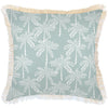 Cushion Cover-Coastal Fringe-Tahiti Seafoam-45cm x 45cm