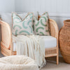 Cushion Cover-With Piping-Muse Seafoam-45cm x 45cm