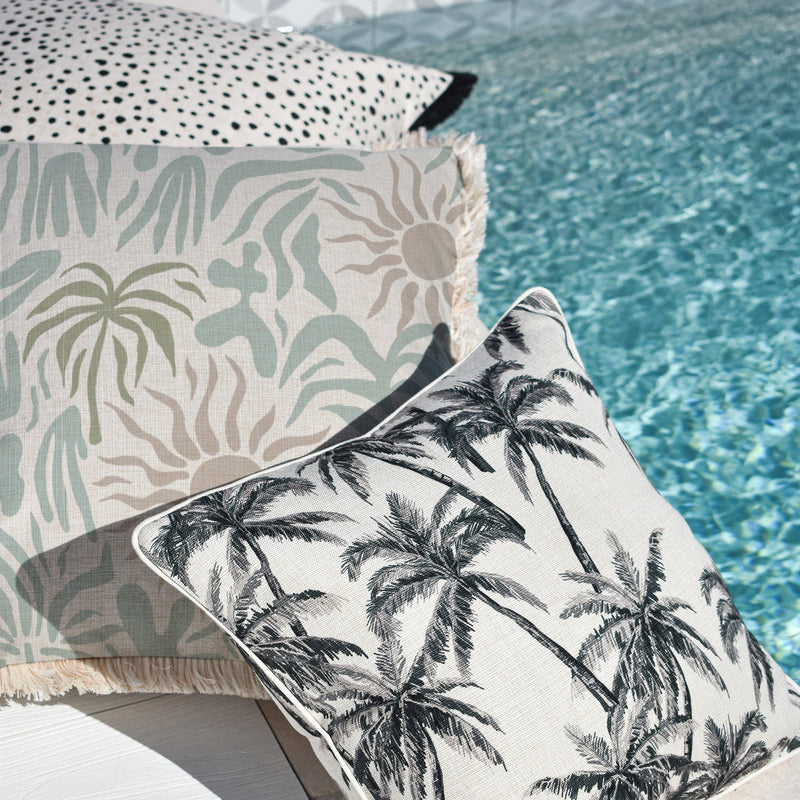 Cushion Cover-Coastal Fringe-Soleil-45cm x 45cm