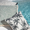 Cushion Cover-Coastal Fringe-Playa Seafoam-45cm x 45cm