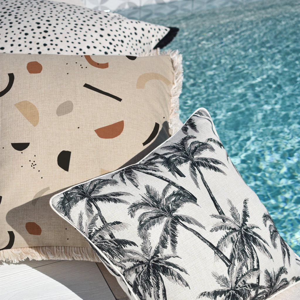 Cushion Cover-Coastal Fringe-Elements-60cm x 60cm