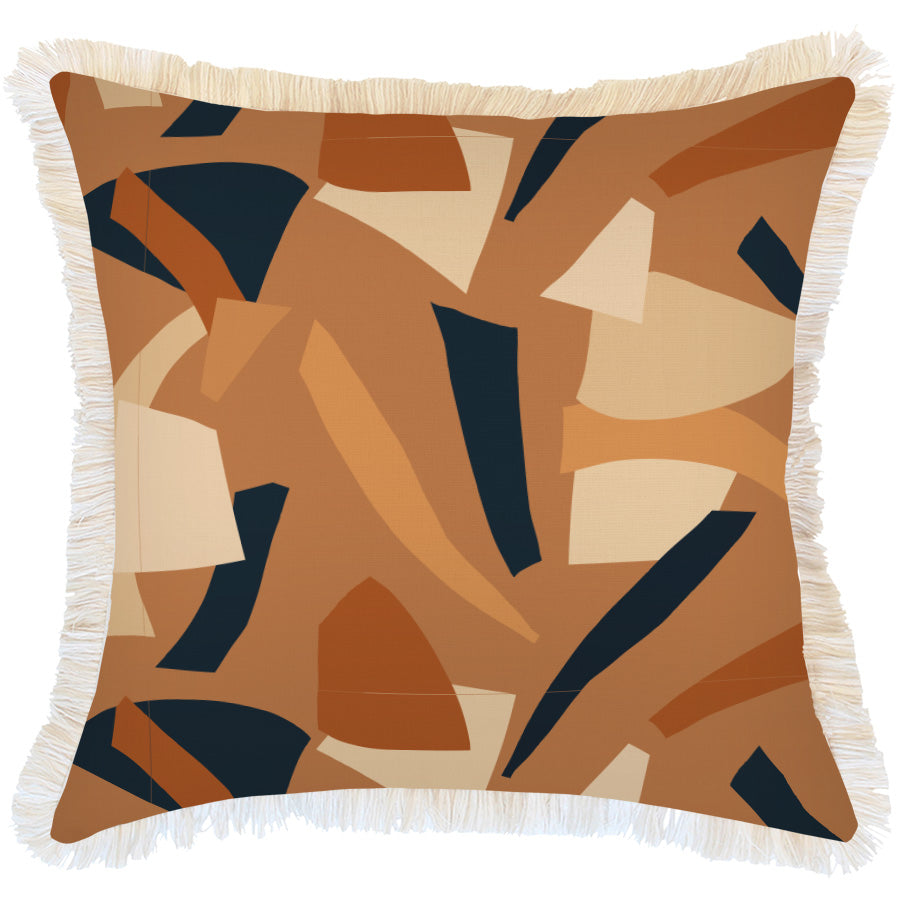 Cushion Cover-Coastal Fringe-Emporio-60cm x 60cm