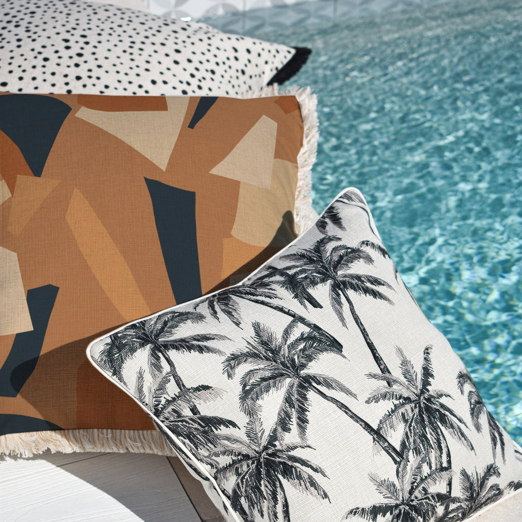 Cushion Cover-Coastal Fringe-Emporio-60cm x 60cm