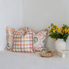 Cushion Cover-Coastal Fringe-Colour Mesh White-45cm x 45cm