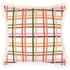 Cushion Cover-Coastal Fringe-Colour Mesh White-45cm x 45cm