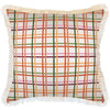 Cushion Cover-Coastal Fringe-Colour Mesh White-60cm x 60cm