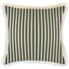 Cushion Cover-Coastal Fringe-Candy Stripe Eucalyptus-60cm x 60cm