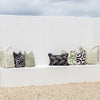 Cushion Cover-Coastal Fringe-Candy Stripe Sage-60cm x 60cm