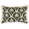 Cushion Cover-Coastal Fringe-Corfu Euclayptus-35cm x 50cm