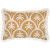 Cushion Cover-Coastal Fringe-Corfu Mustard-35cm x 50cm