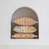 Cushion Cover-Coastal Fringe-Corfu Rust-45cm x 45cm