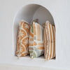 Cushion Cover-Coastal Fringe-Corfu Rust-45cm x 45cm