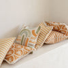Cushion Cover-Coastal Fringe-Corfu Rust-45cm x 45cm