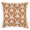 Cushion Cover-Coastal Fringe-Corfu Rust-45cm x 45cm