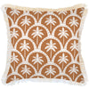 Cushion Cover-Coastal Fringe-Corfu Rust-60cm x 60cm