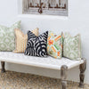 Cushion Cover-Coastal Fringe-Corfu Sage-45cm x 45cm