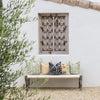 Cushion Cover-Coastal Fringe-Corfu Sage-45cm x 45cm