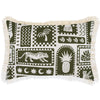Cushion Cover-Coastal Fringe-Naxos Eucalyptus-35cm x 50cm
