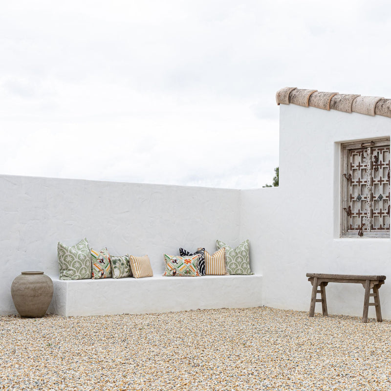 Cushion Cover-Coastal Fringe-Sanctuary-35cm x 50cm