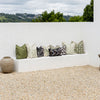 Cushion Cover-Coastal Fringe Black-Tavarua-35cm x 50cm