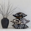 Cushion Cover-Coastal Fringe Black-Tavarua-35cm x 50cm